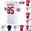 Christian Brock Patrick Purdy George Jeri Nick Travis McCaffrey Fred Mahomes Kelce Bosa Kittle Warner All Stitched Jerseys