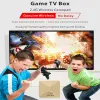 Box for PS1/GBA/GBC/MD Wireless Controller 8K UHD Amlogic S905 Android Smart TV Box Game Emulator Dual System Game Console