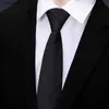 Neck Ties Mens business DRESS ZIPPER TIE female bridegroom wedding blue stripe fine black lazy free one easy to pull Q240410