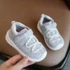 Sneakers 1215.5cm Toddler Girls Boys Mesh Sports Sneakers Sandals Beige Pink Gray Solid Breathable Casual Shoes For Kids Spring Summer