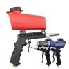 ALLESSOME SANDSTEBASTING GUN 90 PSI verstelbare draagbare zandblazer verf spray machine zwaartekracht pneumatisch stralende pistoolset