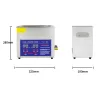 C630 Hardware Ultrasonic Cleaner 6L Dental Auto Parts Laboratory Degreasing PCB Cleaner