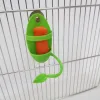 Попугайная кормушка для птиц с птичьи рамки Fun Bird Cage Feeder Feart Forming Toy Пластиковые кормления домашних животных.