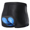 Hommes à vélo shorts 3d gel rembourrés sous-vêtements respirants à vélo de vélo de route MTB shorts en bas de baisse du vélo S-2xl Pantalon court