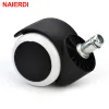 Naierdi 50kg Universal Mute Wheel 2 "Remplacement de bureau Chaise pivotante rouleau rouleau rouleau rouleaux de meuble