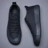 Boots Monstceler Men's Canvas Vulcanize Shoes Spring/Autumn Platform Chunky Sneakers Round Toe Male Designer Flats BD21289