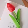 Dekorative Blumen Mini Tulip Dekoration elegante künstliche Zweige für Home Wedding Decor Realistic Faux mit Stielen Partys