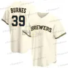 22 Christian Yelich Jersey 11 Jackson Chourio Baseball Jersey Garrett Mitchell Wiemer Brice Turang Willy Adames Brewers Robin Yount Jesse Winker Corbin Burnes Rowd