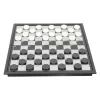 1 Uppsättning av studenter Checkers Trainer Folding Magnetic Drafts Party Board Game