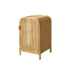 YY Real Rattan Locker Bed & Breakfast Bedroom Single Door Sofa Small Side Cabinet