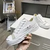 2024 Designer Sole Dissolve Canvas Shoes Washed Style MMY Casual Shoes Mihara Women Sneakers Vintage Lace-up Yasuhiro Black White Solid Men Outdoor Sneaker