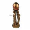 Decoratieve objecten Figurines De wereld is van jou, harsstandbeeld ornamenten miniaturen home decoratie ambachten kantoor desktop scpture coll dhre1