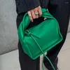 Abendtaschen Fashion Vintage Handtasche Boston Tasche für Frauen 2024 In Designer kleine Schultertasche Ruffen Messenger Geldbörse weich