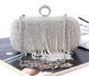 Novos shinestones feminino bolsas de embreagem diamantes borlas com os dedo bolsas de noite bolsas de noiva de casamento bolsas de bolsa de noiva3911918