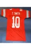 3740 Custom Ohio State Buckeyes 10 Troy Smith Custom Style Jersey Red College Jersey Size S4xl ou personalizado qualquer nome ou número Jers1643008