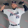 Eddie Tierney Nevada Wolf Pack Jersey 10 Kyle Becker 35 Jacob Doyle 32 Jackson Waller 2 Tyson Heinz 28 Josh Catacutan Nevada Baseball Jerseys Custom Stitched