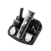 KM-8508 Professionell hårtrimmer Vattentät 6 i 1 hår Clipper Electric Hair Cutting Machine Skägg trimer Body Men Haircut