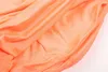 Robes de fête Luxury Orange Prom Robe Formal Ruffles Cotrelle sans manches Sexy One épaule Courte Mini Robe de soirée Real Po