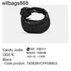 Сумка Jodie Bottegvenetass Французский дизайнер Paris 2024 Spring/Summer Black Candy Woven Mini Mini Mini Mini Dimbe