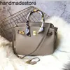 Piccella BK Designer Handbag Autunno e inverno inverno di alto livello Bagna di mucca Lychee Grain Womens Full One Show