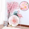 Flores decorativas 1.5m 68 Simulação artificial Flores de cerejeira árvore rosa Arco de casamento decoração de casa decoração de teto de decoração de fundo parede