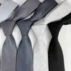 Halskrawatten dunkelgraue schwarze Krawatte handgezeichnete Baumwollwatte Koreanische Version Solid Color Muster College Britisch Style Casual Free of Feuch