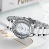 Нарученные часы Seno Quartz смотрит на керамические часы модные ювелирные украшения для женщин имитации рождественские украшения