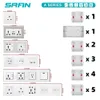 Wall 16A Multiple european plug socket with usb for home 5V 2A,Socket with Siwtch 2Gang 2Way Acrylic panel With protective film