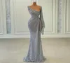 Glitter pailletten sexy avondjurken vrouwen formele kleding 2022 Vestidos de fiesta zijsplaraat zeemeermin avondjurken abiye gece elbisesi7880588