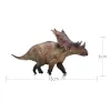 Haolonggood 1:35 Chasmosaurus Dinosaur Toy Ancient Prehistroy Animal Model