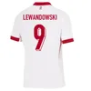 2024 2025 Maillots de football en Pologne Lewandowski Zielinski Szymanski Bednarek Kiwior Piatek Zalewski Swiderski National Team Football Football Men Kids Shirts