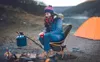 Chaise pliante ultralime haute charge de randonnée extérieure chaises de camping surhard portables pour les outils de pêche au siège de pique-nique plage de voyage 240329