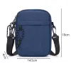 Bolsa de ombro masculina na moda da mochila diagonal mini bolsas de celular esportivas casuais