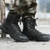 Boots Men's Boots Hiking Shoes Men Brand Military Super Light Combat Boots Special Force Tactical Desert Ankle Boots Botas Masculina