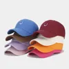 chic designer hat Smiling Face Baseball for Men and Women Net Red Fried Street Soft Top Embroidered Curved Eaves Duck Tongue Plain Hats