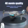 DRONES Professional 4K Drone GPS 5 km Dual HD Quadcopter med kamera 360 graders hinder Undvikande 5G WiFi Xt9 Mini Drone Quadcopter Ny