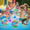 Globo de agua reutilizable Juegos al aire libre Beach Summer recargable Selfulante Relleno rápido Juguetes de bola de agua para niños 240329