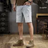Jeans maschile estate lavate l'usura con pantaloncini di jeans strappati versatili slitta marca di moda americana marca di fascia alta di fascia alta pantaloni