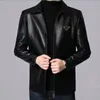 革の新しいジャケットデザイナーメンズ高品質の風力発電カジュアルウィンドブレーカーアウトドアゴルフファッションサイズm-xxxxl