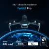 SUITS CFLY FRIY2 Pro Drone Camera 4K Professional 3axis Gimbal 5G WiFi FPV Drone avec obstacle de l'appareil photo GPS RC Quadcoptère