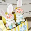 Adesivi di Pasqua Happy Pasqua carini coniglietto gonny gnomi adesivo per etichetta auto adesiva per decorazioni per sacchetti regalo di Pasqua etichette fatte a mano