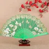 Decorative Figurines Chinese Fan Plastic Bone Hand Art Craft Gift Classical Dance Handheld Folding Women Girls Show Fans