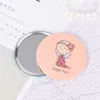 TSHOU679 adorabile Design Friut Round Mirror Girl Mini Pocket Makeup Specchi compatti 240409