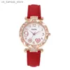 Orologi da polso Donne di lusso Es Ladies Poldle Es Buckle and Leale Quartz Wters Reloj Para Mujer per donne240409