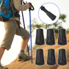 6/12/18 pcs Non-slip Trekking Sticks Protector Cap Tip Walking Stick Bottom Pads Cover Buffer Lightweight for Climbing Hiking