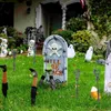 Cuillères 2 PCS Halloween Prop Propor Hands Plastic Hands Decor Salad Salade House Haunted