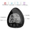Digital Bathroom Shower Kitchen Clock Timer,Waterproof Visual Countdown Timer,Indoor Temperature Humidity Display