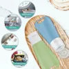 Bouteilles de rangement 4pcs Conteneurs de taille de voyage Silicone portable pour le shampooing Body Lotion 90 ml