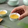 2 datorer/parti kinesisk keramik tekopp utsökt handmålad plommonblomma mönster te skål master kopp tea