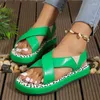 Sandals Ladies Shoes 2024 Open Toe Женский летний римский леопардовый печать женская платформа досуг пляж